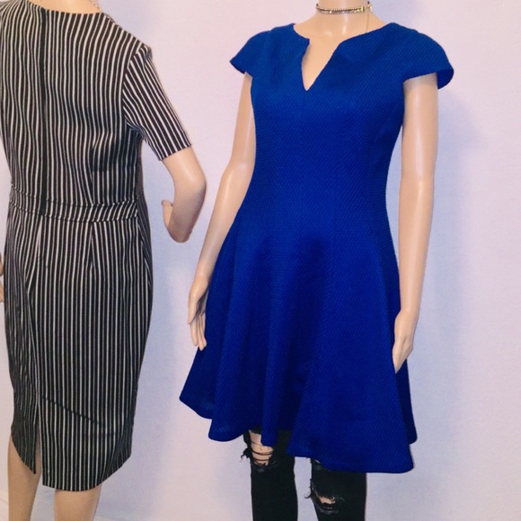 10075 Blue party’s Dress Size 4 - Picture 2 of 9